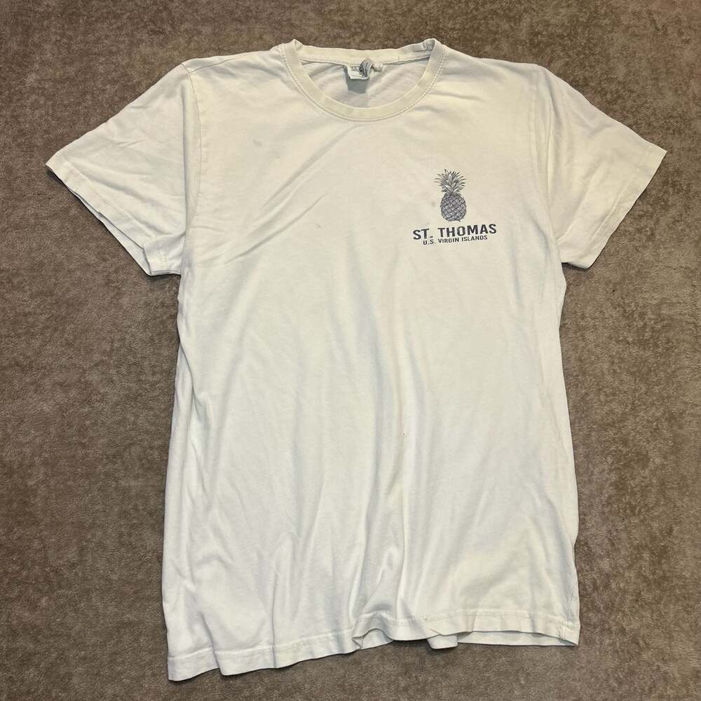 U.S. Vintage 1965 St. Thomas U.S. Virgin Islands Graphic T-Shirt, Size M